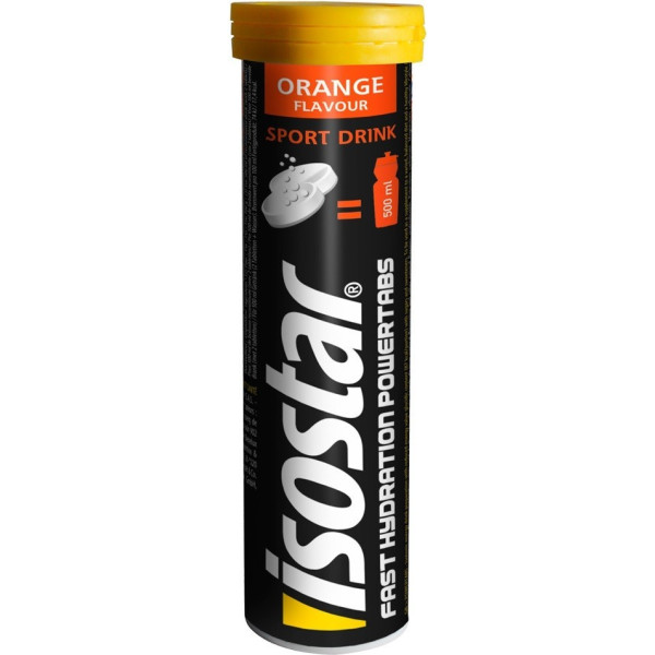 Isostar Power Tabs Fast Hydration Koffeinfrei - 1 Tube x 120 g (10 Tabletten x 12 g)