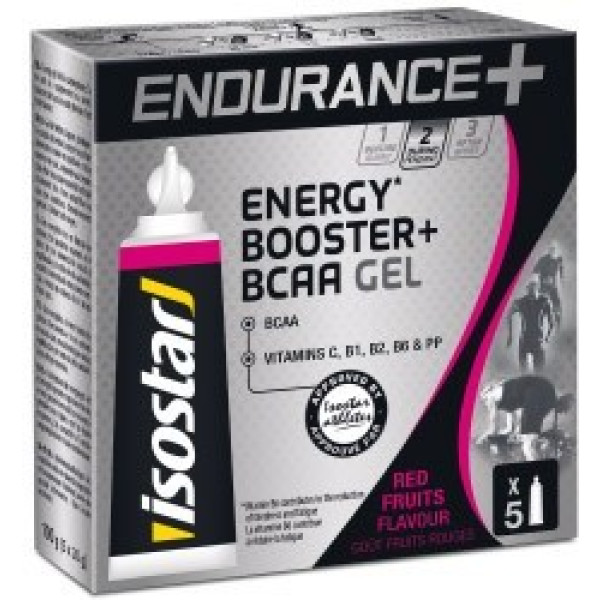 Isostar Endurance BCAA Gel (Long Distance Energy + BCAA) 5 geles x 20 gr