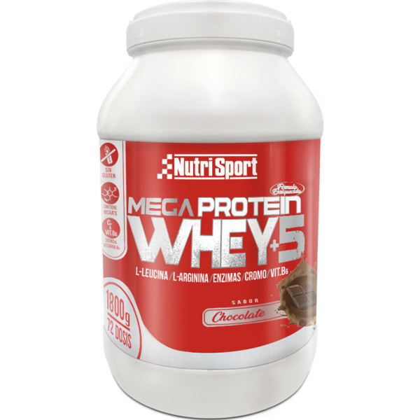 Nutrisport Mega Protein Whey+5 1800gr