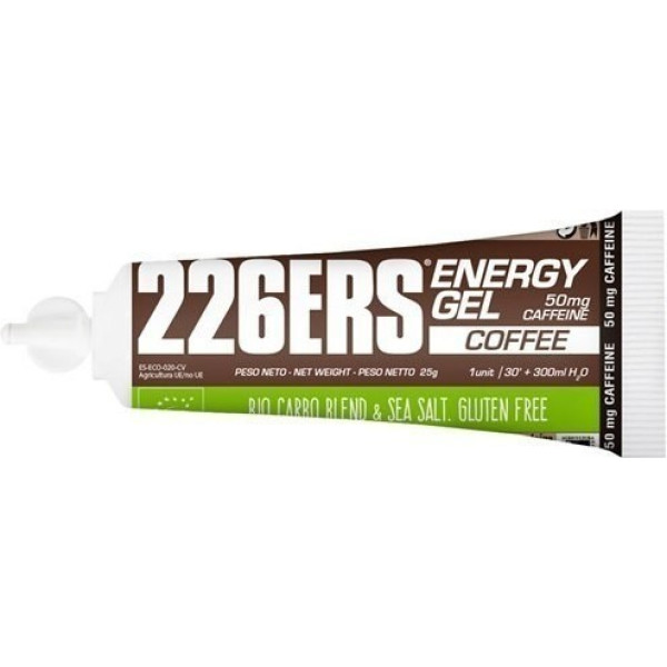 226ERS Start Energy Gel BIO Cafe con 50 mg de Cafeina - 1 gel x 25 gr