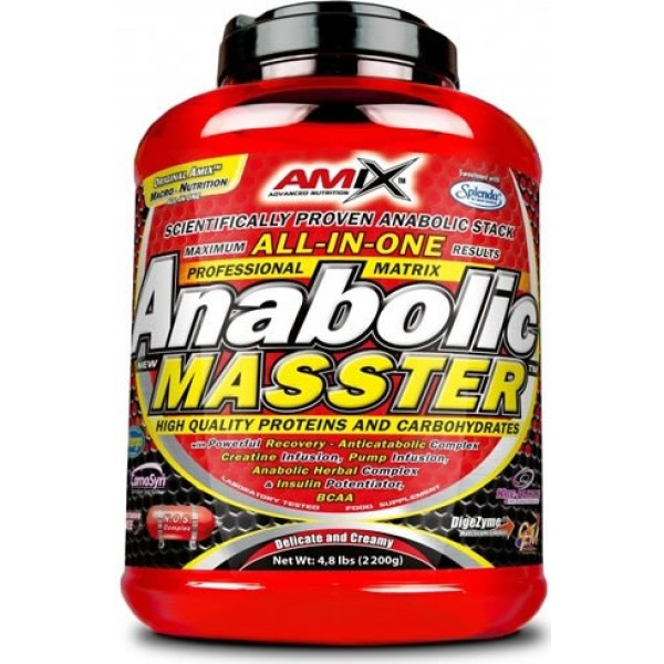 Amix Anabolic Masster 2,2 kg Proteínas Aumenta la Fuerza