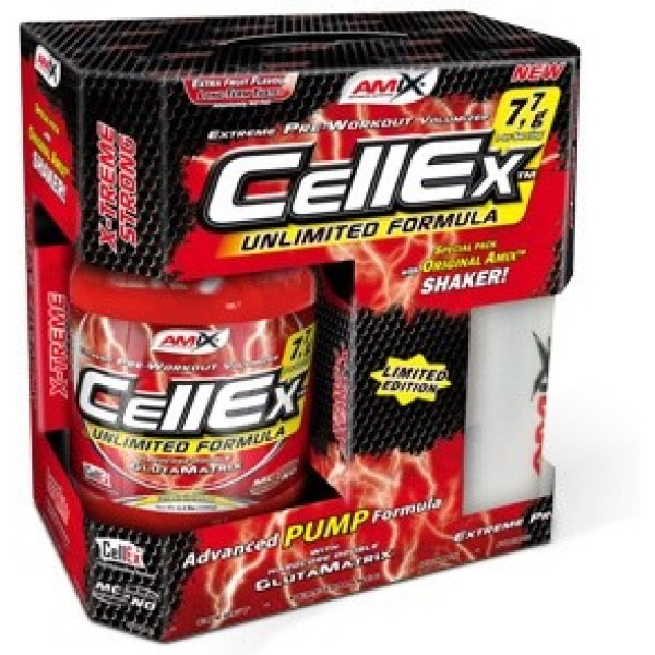 Amix Cellex Unlimited 1 kg + Shaker included - Energy Source, Ideal for Intense Training / Promotes Recovery