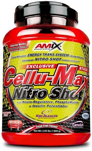 Amix Cellu-Max 1,8 kg - ComplÃ©ment Alimentaire en Poudre Aide Ã Retarder la Fatigue Musculaire et Ã Augmenter la Force GoÃ»ter Orange-image