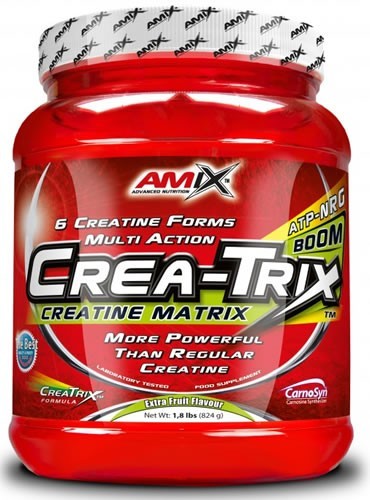 Amix Crea-Trix 824 Gr - GrÃ¶ÃŸEre Assimilationskraft Und Bessere LÃ¶Slichkeit / ErgÃ¤Nzung Zur Steigerung Der Muskelmasse Geschmack Zitrone-image