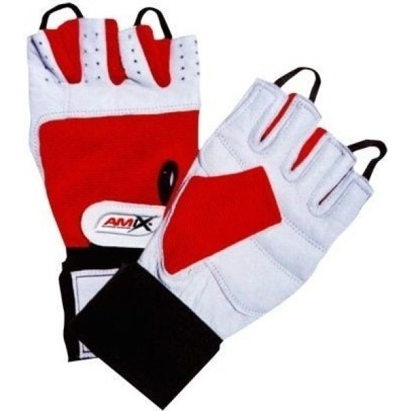 Amix Gloves Wristband - Red/White