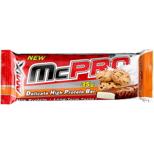 Amix McPro Protein Bar 1 barretta x 35 gr Sostitutivo del pasto Recupero muscolare