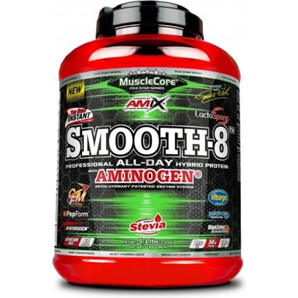 Amix MuscleCore Smooth 8 Hybride Proteïne 2,3 kg