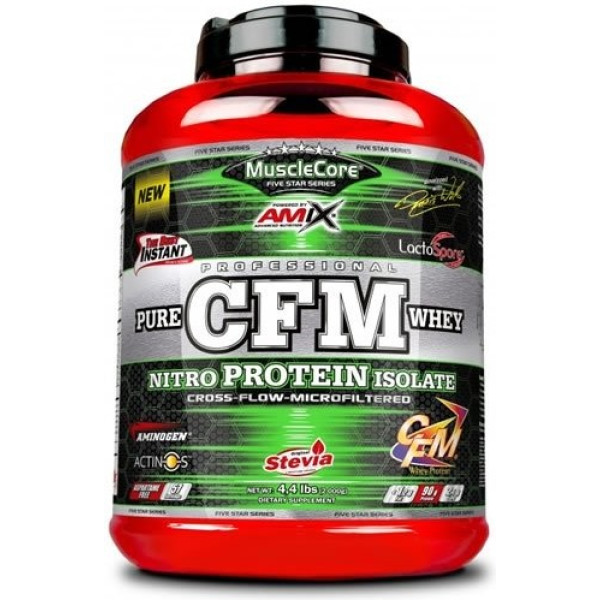 Amix CFM Protein Nitro Whey 1 Kg MuscleCore - Helpt spiermassa te behouden / met spijsverteringsenzymen