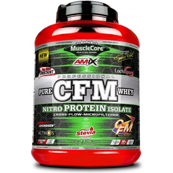 Amix MuscleCore CFM Nitro Protein Isolate 2 kg de proteína com aminogênio