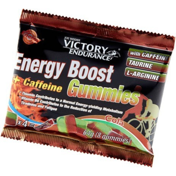 Victory Endurance Energy Boost Gummies + Cafeína 12 bolsas x 8 unidades