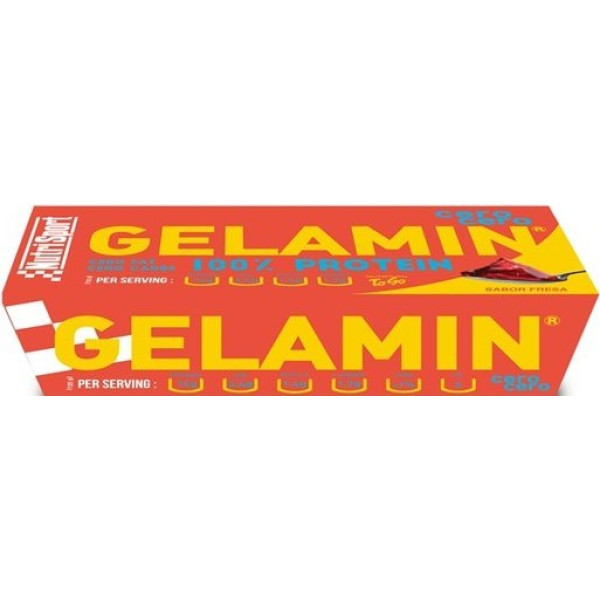 Nutrisport Protein Gelatin - Gelamin 100% Protein Cero.Cero Pack 2 tubs x 135 gr