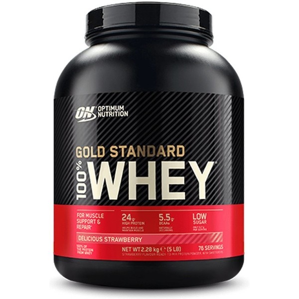 Optimale voeding Proteïne op 100% Whey Gold Standard 5 lbs (2,27 kg)