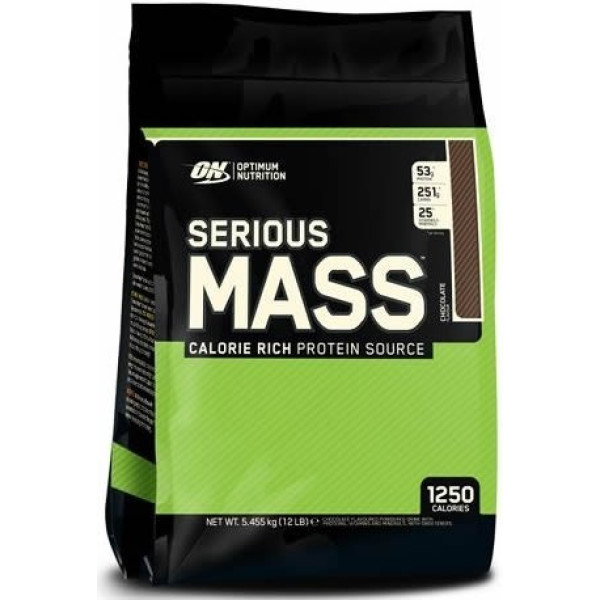 Optimum Nutrition Protein On Serious Mass 12 libbre (5,45 kg)