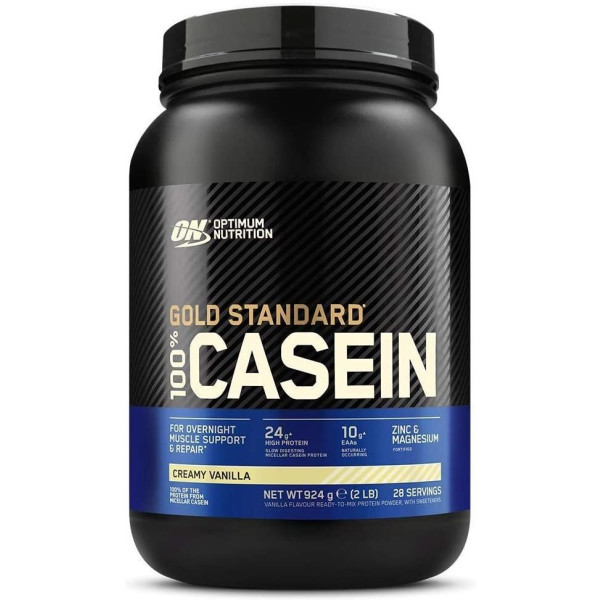 Optimum Nutrition Proteína On 100% Casein Gold Standard 2 Lbs (908 gr)