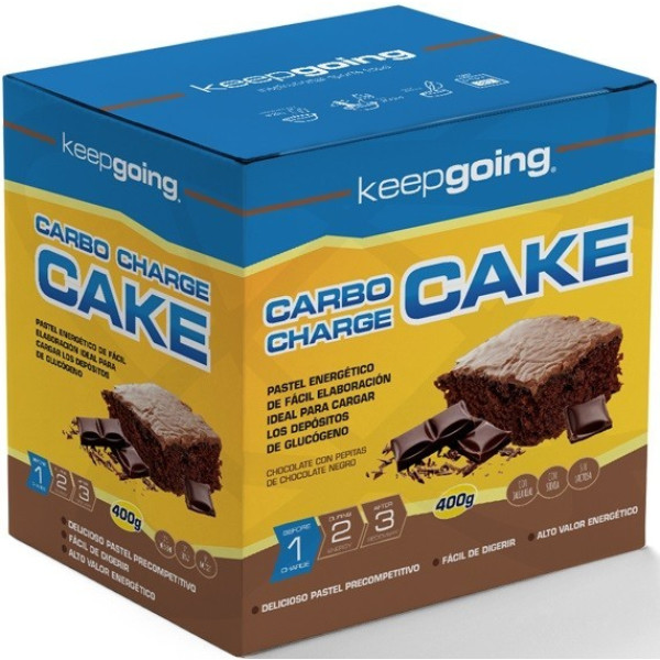 Keepgoing Carbo Charge Gâteau 400 gr