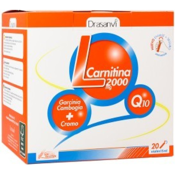 Drasanvi L-Carnitine 2000 mg 20 injectieflacons x 15 ml