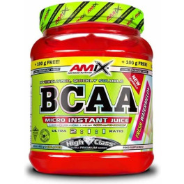 Amix BCAA Micro Instant Juice 400 Gr + 100 Gr - Verzweigte Aminosäuren 2:1:1 Erhöht Energie und Ausdauer / BCAA-Pulver