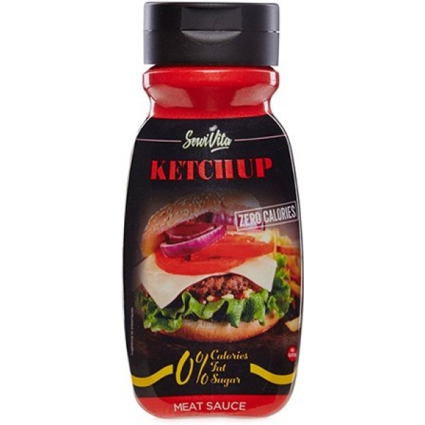 Molho de Ketchup Servivita sem Calorias 320 ml