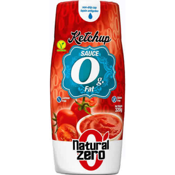 Natural Zero Salsa Ketchup 320 gr
