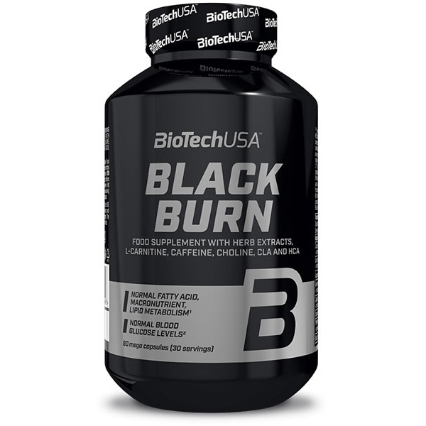 BiotechUSA Black Burn - Formula termogenica 90 capsule