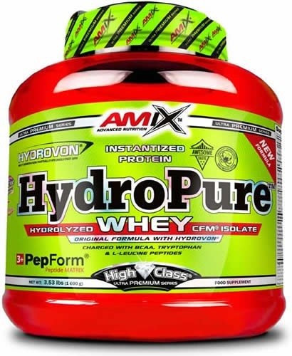 Amix Hydropure Molke 1,6Kg Geschmack Erdbeerjoghurt-image