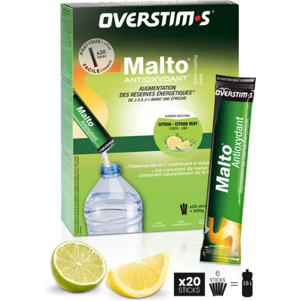 Overstims Malto Antioxydant 20 sticks x 25 gr