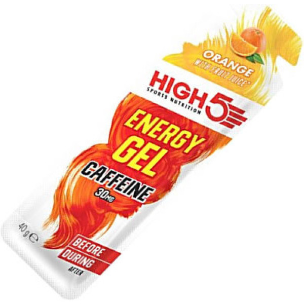 High5 Energy Gel Plus con Cafeína 1 gel x 40 gr
