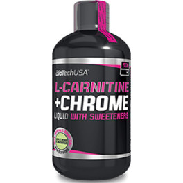 BioTechUSA L-Carnitina 35.000mg + Cromo Concentrato 500ml