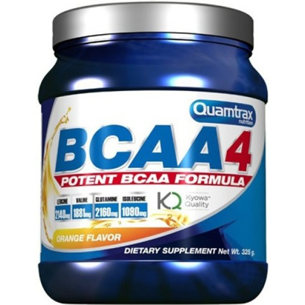 Quamtrax BCAA 4 325 gr avec taurine, magnésium et glutamine