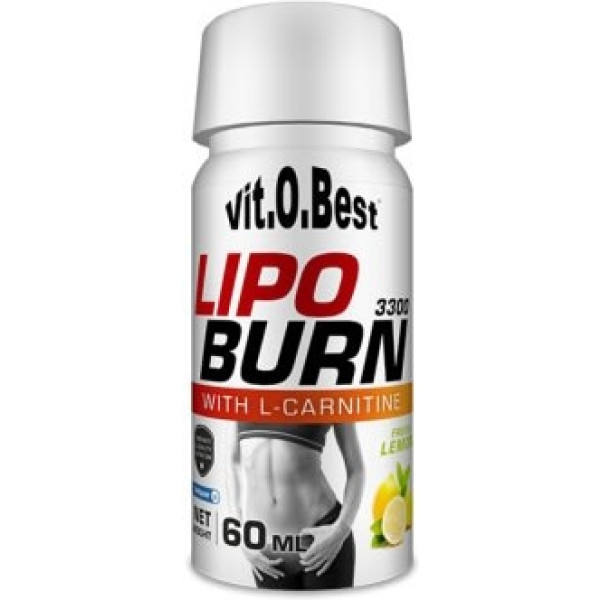 VitOBest LipoBurn 3300 com L-Carnitina 1 frasco x 60 ml