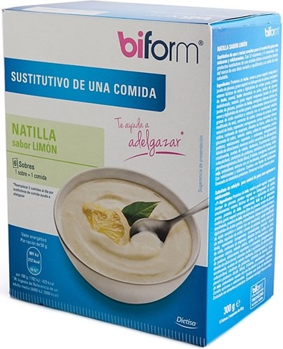 Crema Pasticcera Al Limone Biform Dietisa 6 Buste X 50 Gr Gusto Limone-image