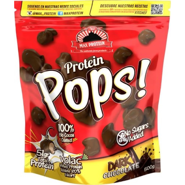 Max Protein Protein Pops - Bolas de Chocolate 500 gr