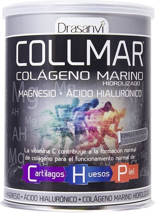 Drasanvi Collmar ColáGeno MagnéSio + ÁCido HialurôNico 300 Gr Gosto Baunilha-image