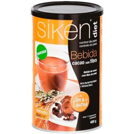 Siken Diet Boisson Cacao avec Fibre d'Avoine 400 gr