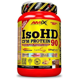 Amix Pro Iso HD CFM Protein 90 800 gr - Formula di Proteine Isolate del Siero di Latte / Recupero Muscolare, Bassissimo Contenuto di Grassi e Zuccheri