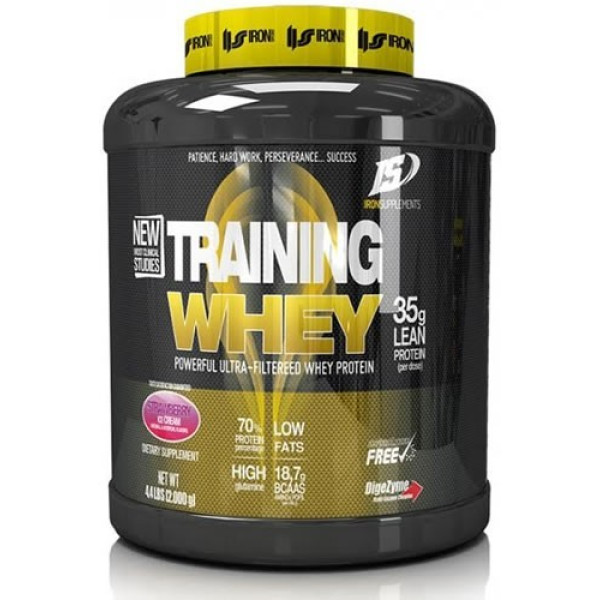 Iron Supplements Training Whey 2 kg (4,4 lbs)