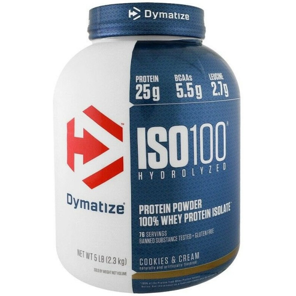 Dymatize ISO 100 gehydrolyseerd 2,2 kg (4,9 lbs)