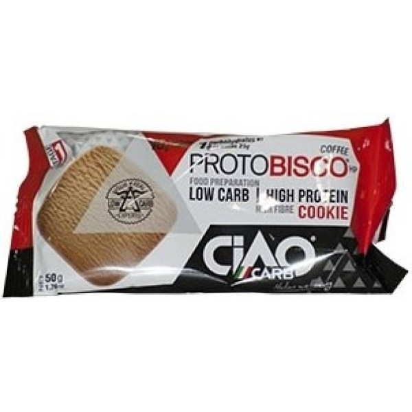 CiaoCarb ProtoBisco Biscuits Hypocaloriques Phase 1 - 1 sachet x 50 gr