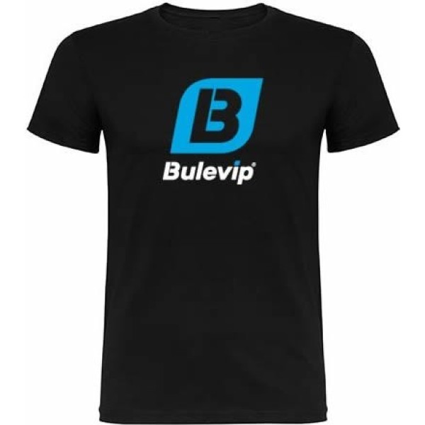 Bulevip Men's Short Sleeve T-Shirt - Black