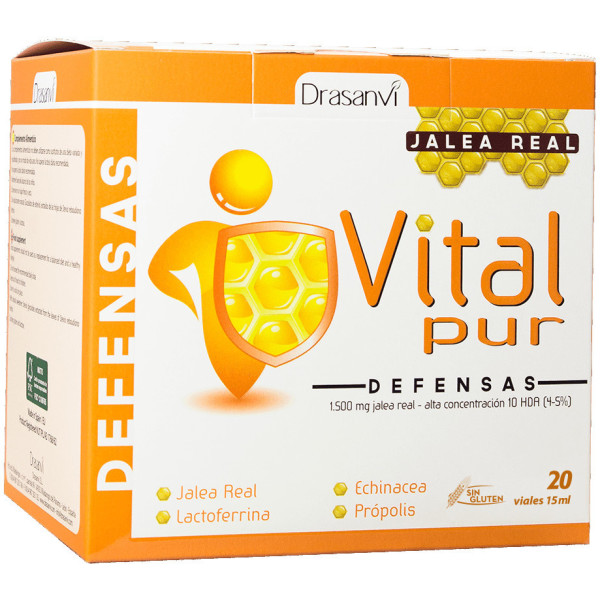 Drasanvi VitalPur Defenses-Royal Jelly 20 vials x 15 ml
