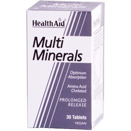 Health Aid Multiminereals 30 Comp
