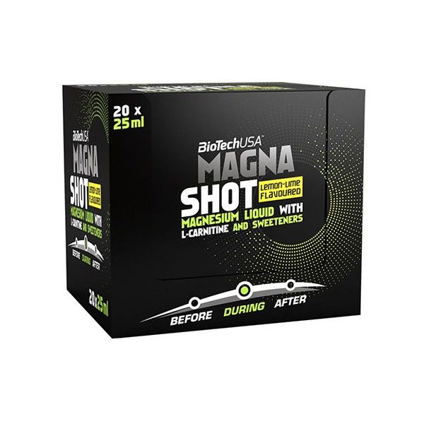 BioTechUSA Magna Shot 20 frascos x 25 ml