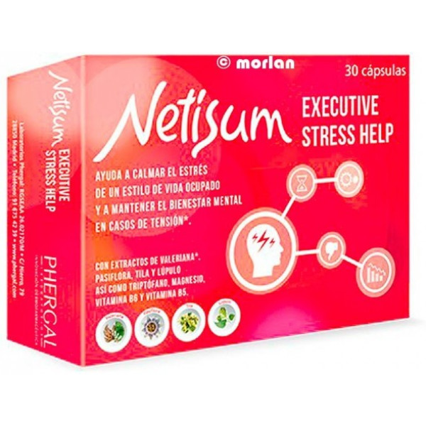 Naturtint Netisum Executive Stress Help 30 Caps
