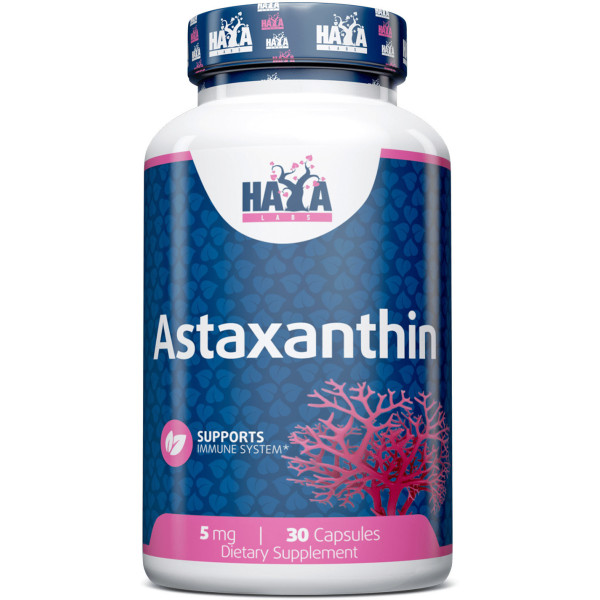 Haya Labs Astaxanthin 5 Mg. - 30 Caps
