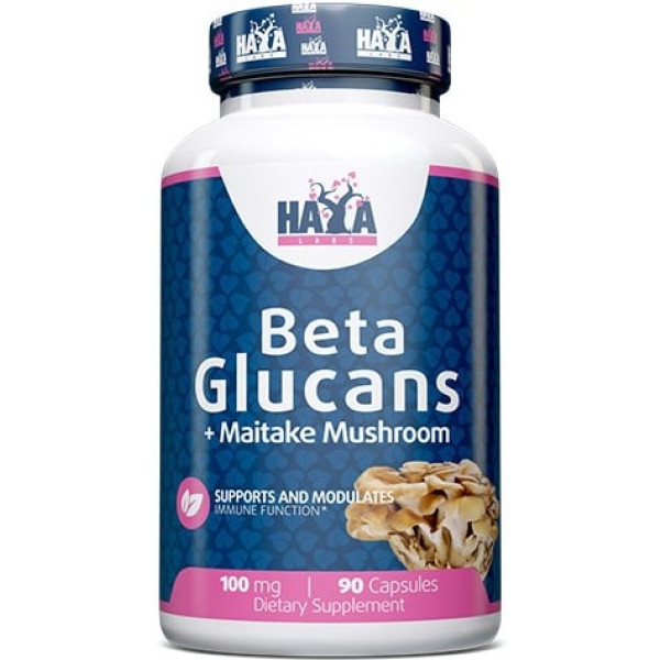 Haya Labs Beta Glucans 100 Mg - 90 Caps 