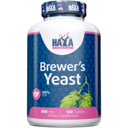 Haya Labs Haya Brewer's Yeast 800 Mg. 120 Tabs.