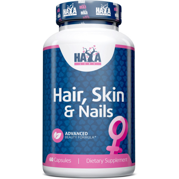 Haya Labs Haya Hair Skin And Nails 60 Caps.