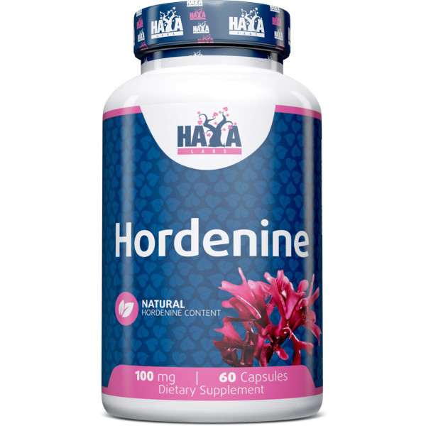 Haya Labs Hordenine 98% - 100 Mg - 60 Caps. 