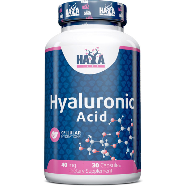 Haya Labs Hyaluronic Acid 40 Mg. - 30 Caps