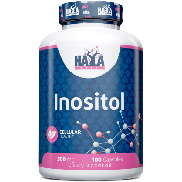 Haya Labs Inositol 500 Mg. - 100 Caps.